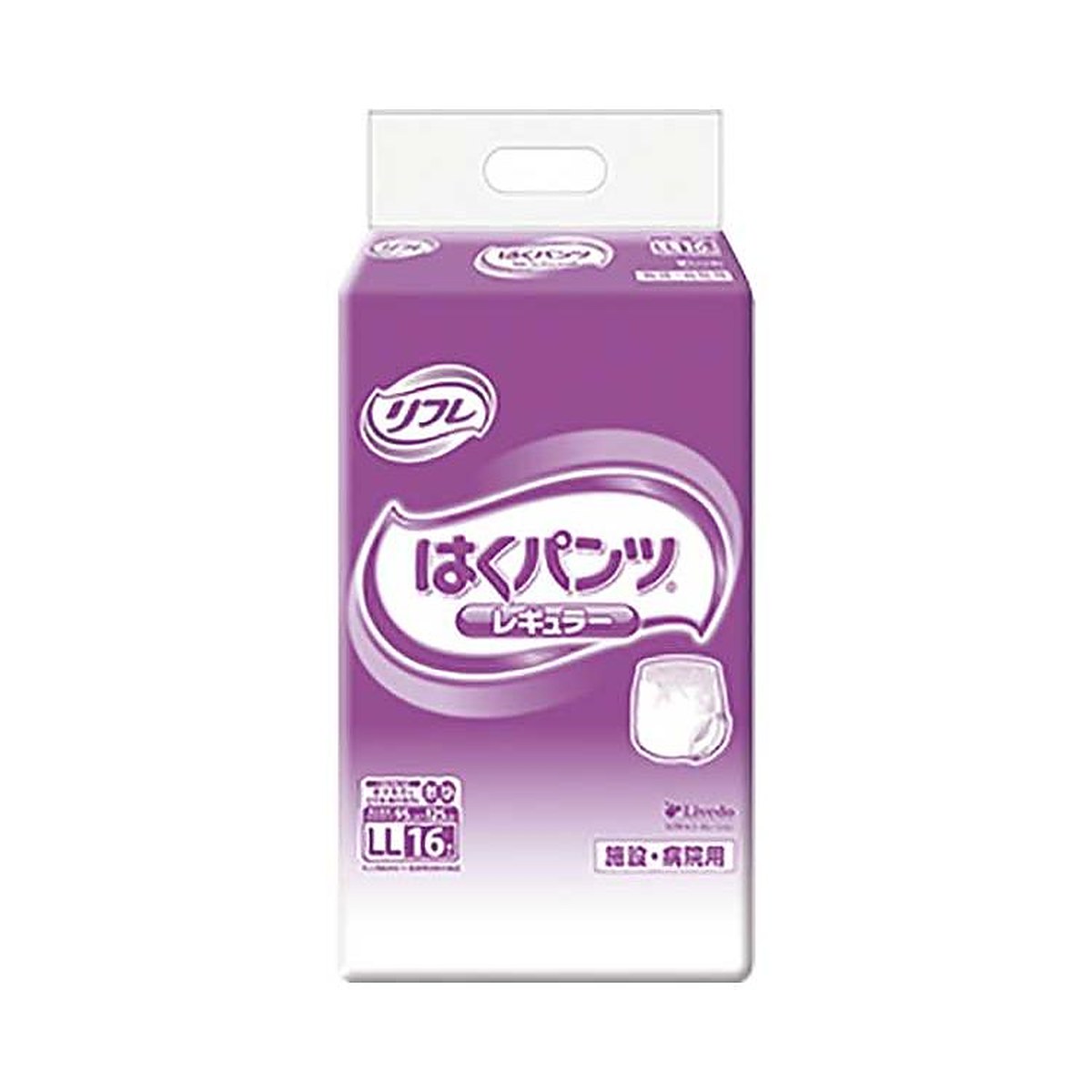 パンツタイプ 紙おむつ はくパンツ レギュラー LL / 17655→18198 16枚
