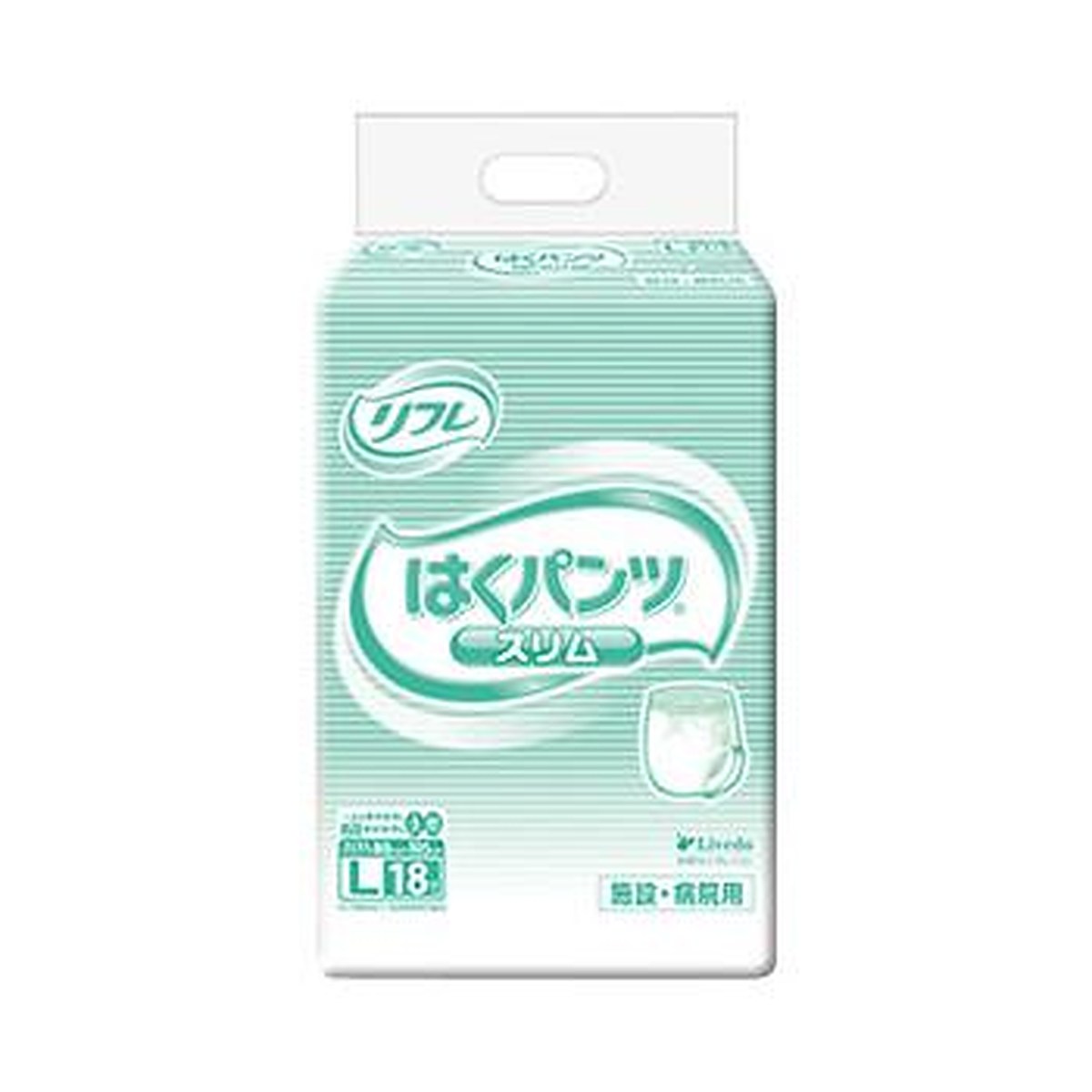 パンツタイプ 紙おむつ 業務用 はくパンツ スリムタイプ L / 17423→18195 18枚